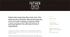 Desktop Screenshot of fatherfats.com